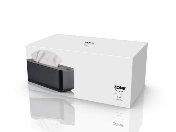 Bitz Zone Denmark Ume Tissue Box 25 6 X 14 X 10 7 Cm Black