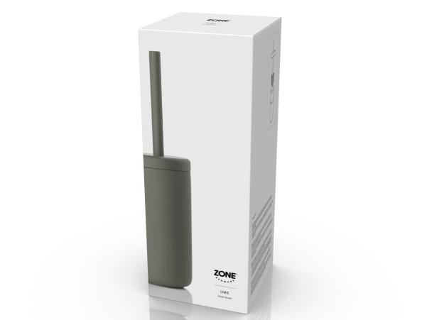 Bitz Zone Denmark Ume Toilet Brush Dia 10 X 38.7 Cm Olive Green