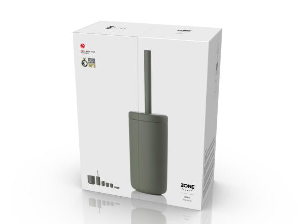 Bitz Zone Denmark Ume Toilet Brush Dia 10 X 38.7 Cm Olive Green