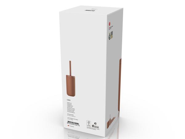 Bitz Zone Denmark Ume Toilet Brush Dia 10 X 38.7 Cm Terracotta