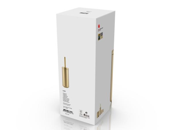 Bitz Zone Denmark Ume Toilet Brush Dia 10 X 42 Cm Brass