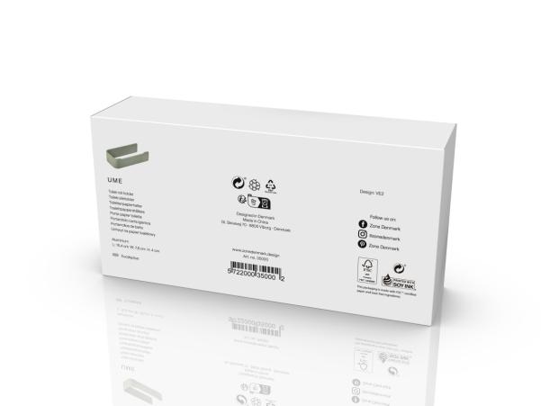 Bitz Zone Denmark Ume Toiletroll Holder 16 4 X 7 6 X 4 Cm Eucalyptus