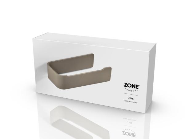 Bitz Zone Denmark Ume Toiletroll Holder 16 4 X 7 6 X 4 Cm Taupe