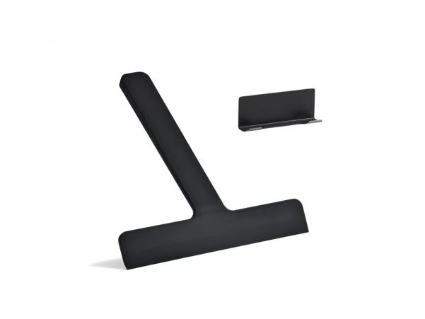 Bitz Zone Denmark Ume Wiper W. Holder 24 X 22 X 2 2 Cm Black