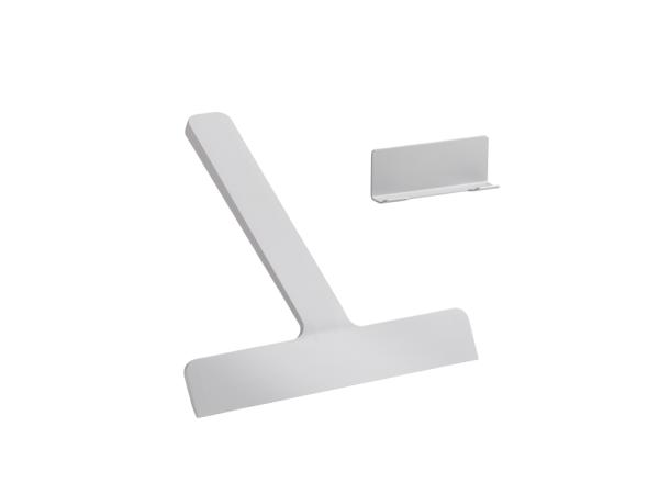 bitz Zone Denmark Ume Wiper w. holder 24 x 22 x 2 2 cm Soft Grey