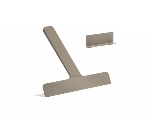 Bitz Zone Denmark Ume Wiper W. Holder 24 X 22 X 2 2 Cm Taupe