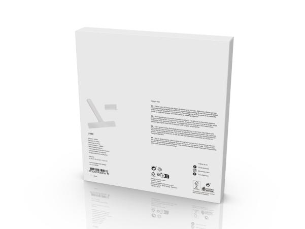 Bitz Zone Denmark Ume Wiper W. Holder 24 X 22 X 2 2 Cm White