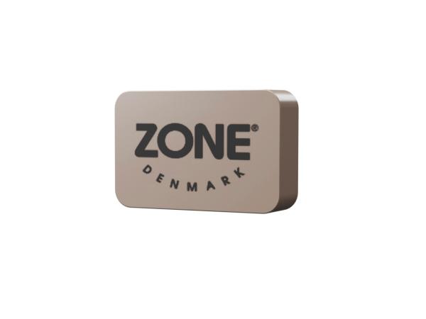 bitz Zone Denmark Zone Logo sign 20 x 5 x 13 cm Sand