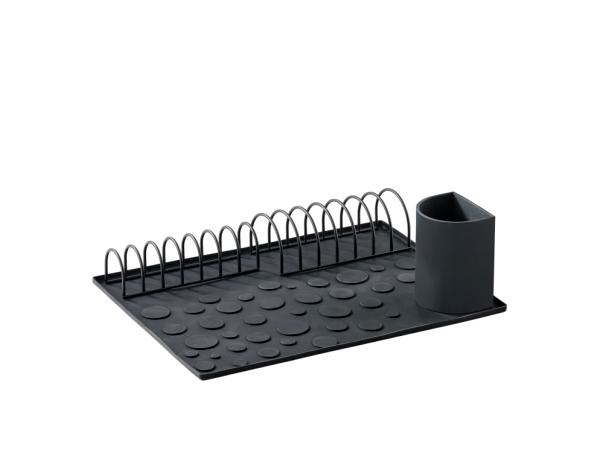 bitz Zone DIISH Dish drainer set 45 x 36 x 22 cm Black