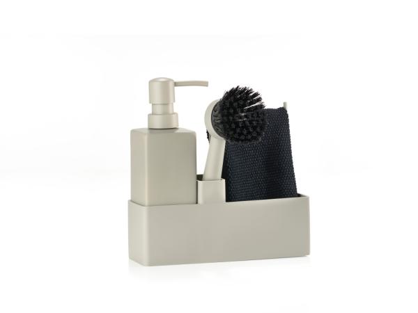 bitz Zone Dishwashing set 19 x 6 x 20.5 cm 4 parts Mud