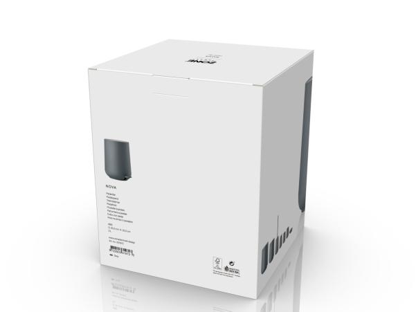 Bitz Zone Nova Pedal Bin Dia. 20 5 X 23 5 Cm 3 Liter Grey