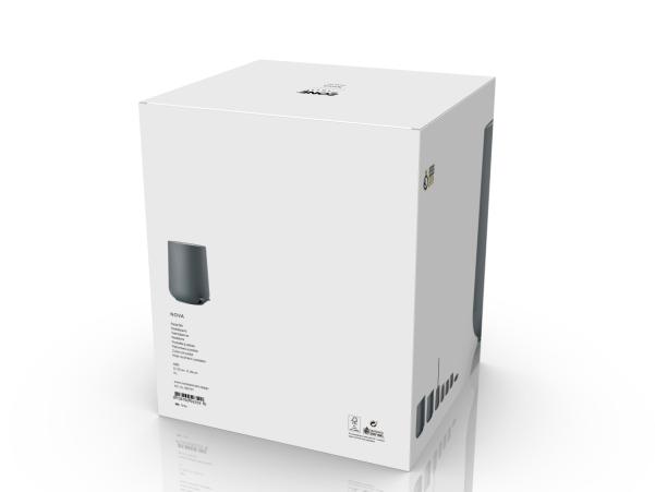 Bitz Zone Nova Pedal Bin Dia. 23 X 29 Cm 5 Liter Grey