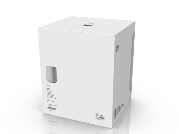 Bitz Zone Nova Pedal Bin Dia. 23 X 29 Cm 5 Liter Soft Grey