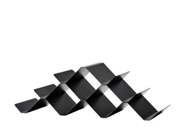 bitz Zone Rocks Wine rack 51.3 x 20 x 16.9 cm Black