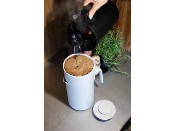 Bitz Zone Singles Coffee Filter Dia. 14 2 X 12 Cm Warm Grey