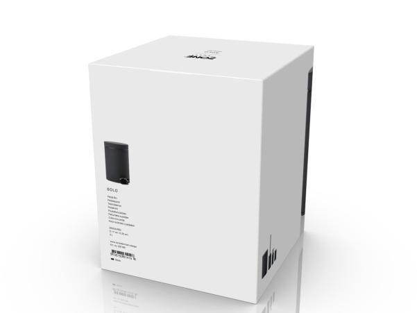 Bitz Zone Solo Pedal Bin Dia. 17 X 25 Cm 3 Liter Black