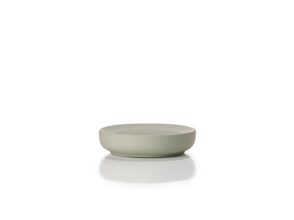 Bitz Zone Ume Soap Dish Dia. 12 X 3 Cm Eucalyptus Green