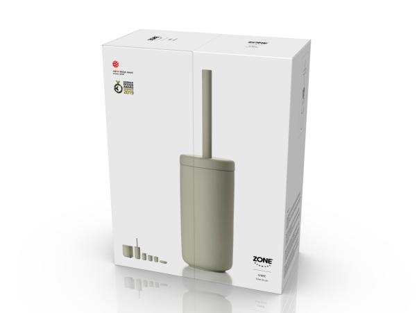 Bitz Zone Ume Toilet Brush Dia. 10 X 38 7 Cm Eucalyptus Green