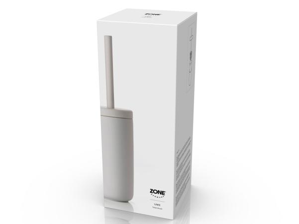 Bitz Zone Ume Toilet Brush Dia. 10 X 38 7 Cm Soft Grey