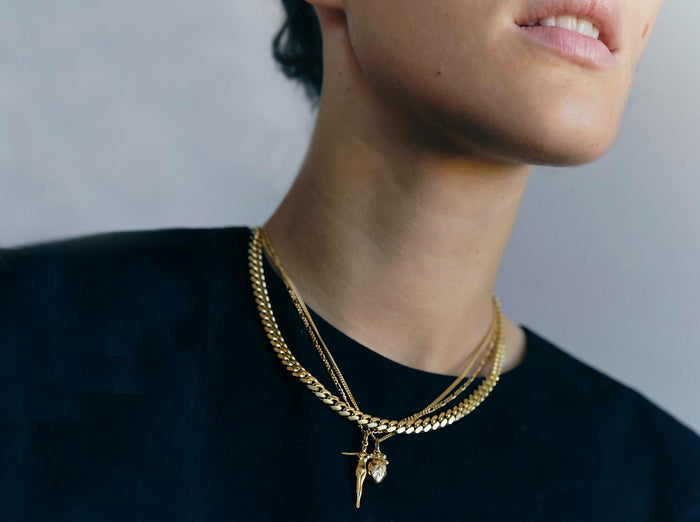 Bjorg Iconic Human Heart Necklace (medium)