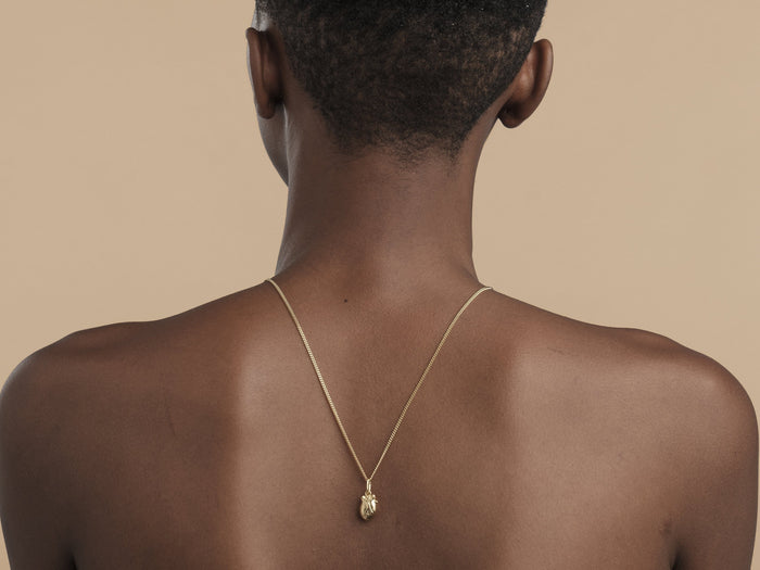 Bjorg Iconic Human Heart Necklace (medium)