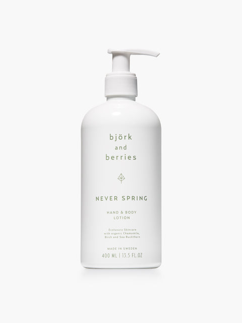 björk & berries Never Spring Hand & Body Lotion