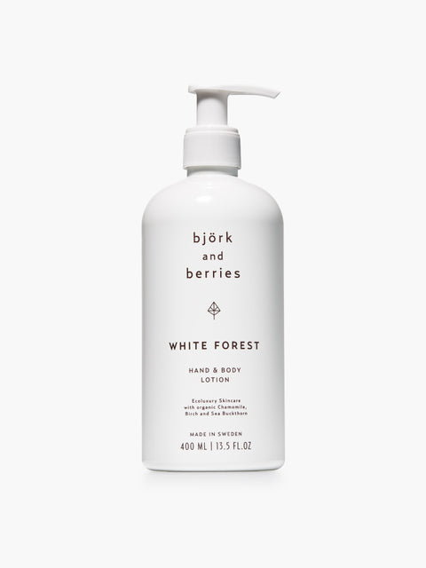 björk & berries White Forest Hand & Body Lotion
