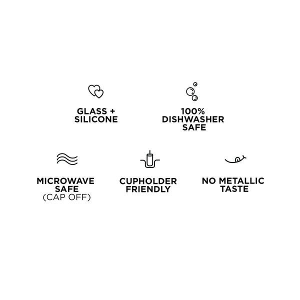 Bkr ROSE DEMI CUP 500ML (16OZ)