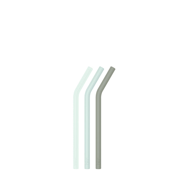 bkr ETHEREAL GARDEN TEENY BOTTLE STRAWS 250ML (8 OZ) SET OF THREE