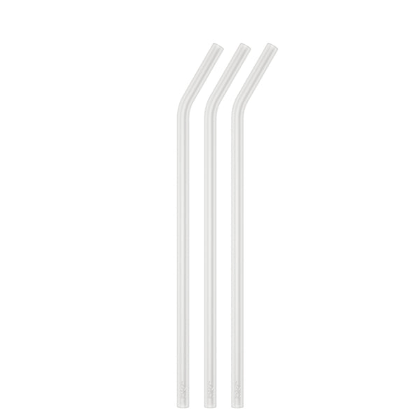 bkr FROST DEMI BOTTLE STRAWS 650mL (22 OZ) SET OF THREE
