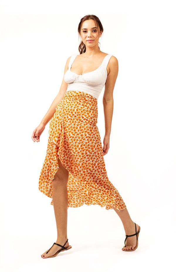 Black Coral Caelia Crop Top