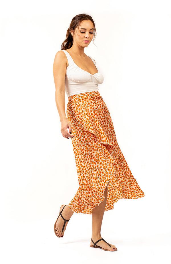 Black Coral Caelia Crop Top