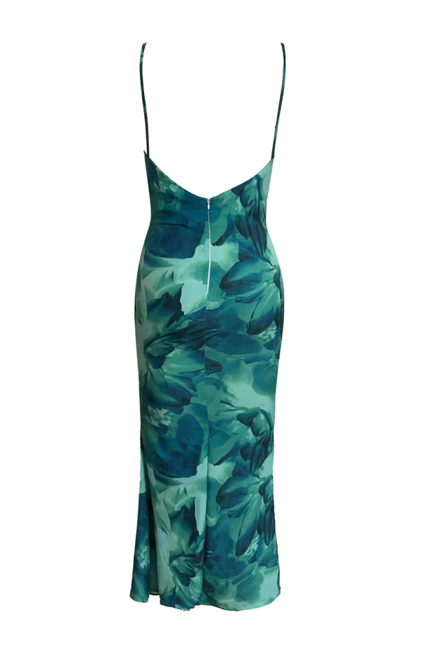 Black Coral Emerald Coast Maxi Dress Green