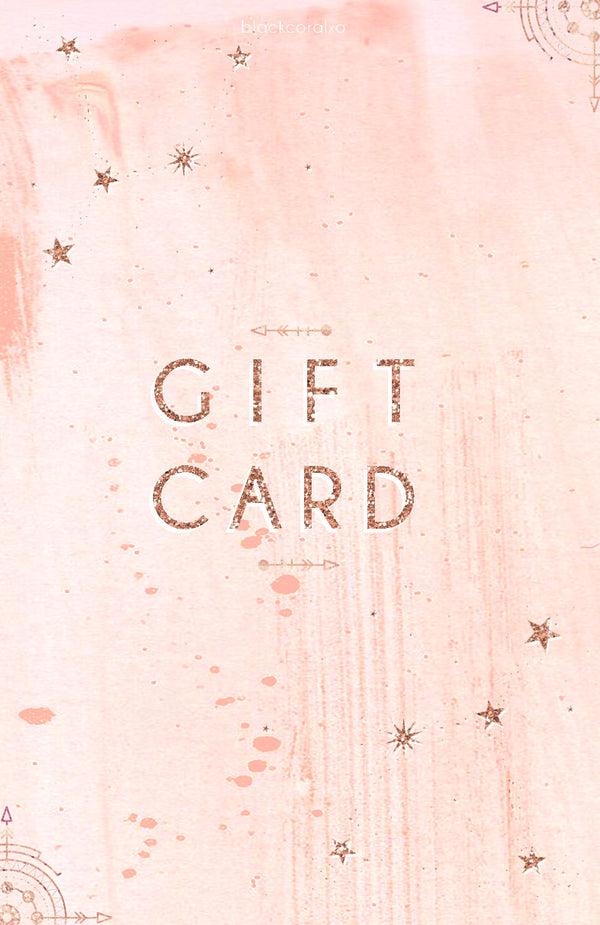 black coral Gift Card