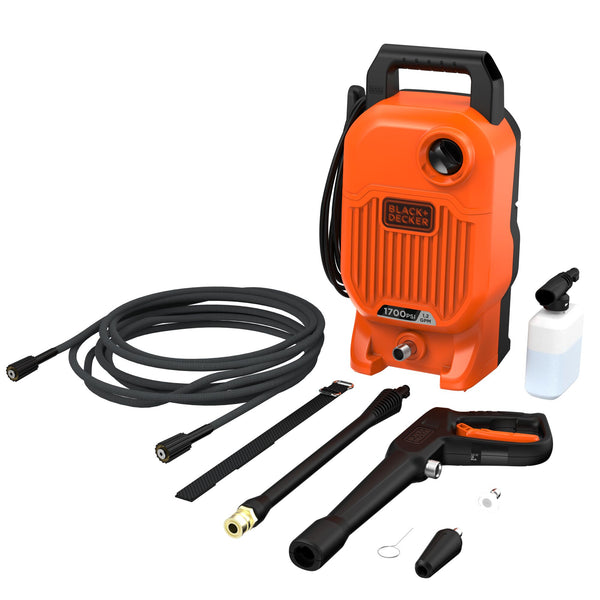 Black Decker 1 700 MAX Psi* 1.2 Gpm* Electric Cold Water Pressure Washer