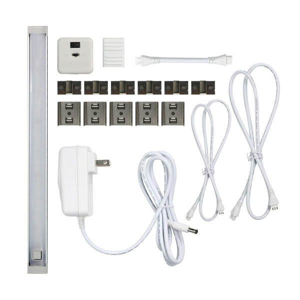 Black Decker 1-Bar Led Under Cabinet Lighting Kit Cool White 9"