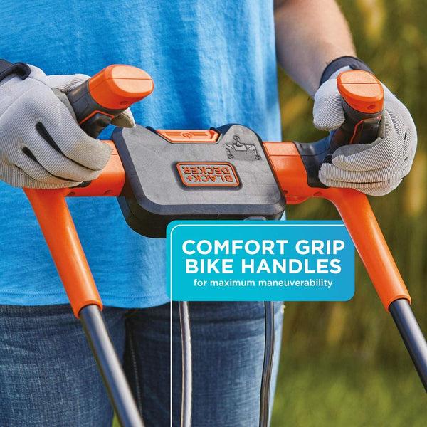 Black Decker 12 Amp 17 In. Electric Lawn Mower With Comfort Grip™ Handle