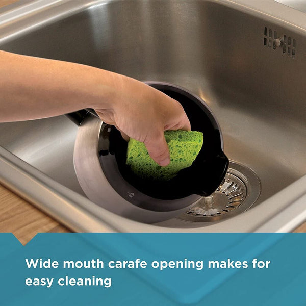 Black Decker 12-Cup Thermal Coffeemaker; Black/Silver