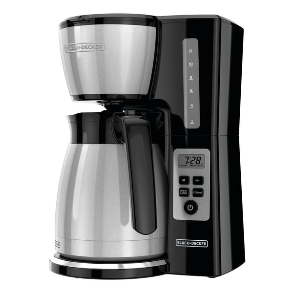 Black Decker 12-Cup* Thermal Programmable Coffeemaker