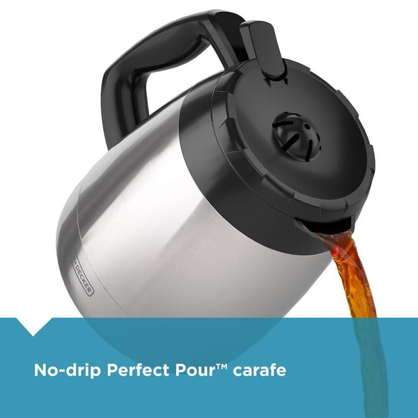 Black Decker 12-Cup Thermal Programmable Coffeemaker