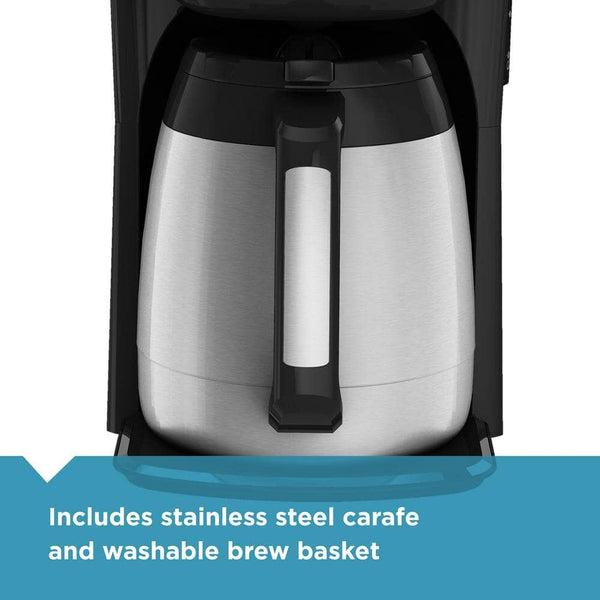 Black Decker 12-Cup Thermal Programmable Coffeemaker