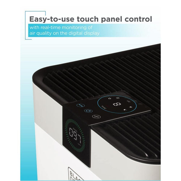 Black Decker 14 In. Electrostatic Precipitator Air Purifier