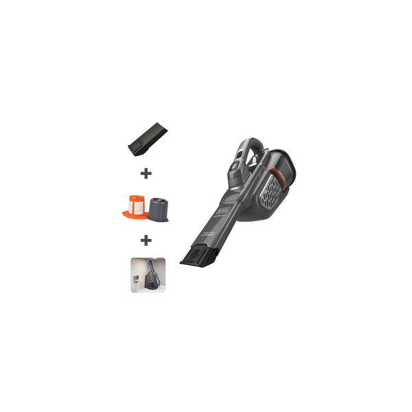Black Decker 16V MAX* Dustbuster® AdvancedClean+™ Hand Vacuum Extra Long Crevice Tool