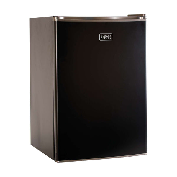 Black Decker 2.5 Cu. Ft. Energy Star Refrigerator With Freezer Black