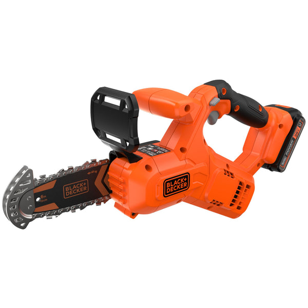Black Decker 20V MAX* 6 In. Cordless Pruning Chainsaw Kit