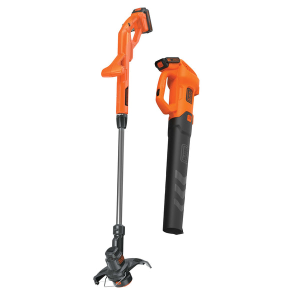 black decker 20V MAX*Axial Leaf Blower and String Trimmer Combo Kit