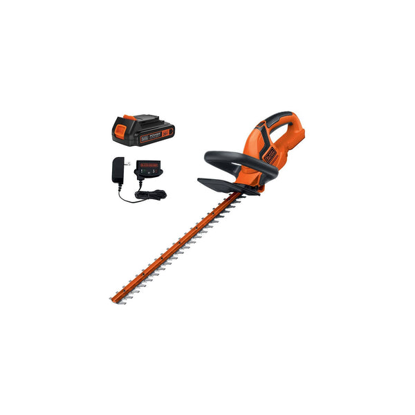 Black Decker 20V MAX* Cordless Hedge Trimmer 22-Inch