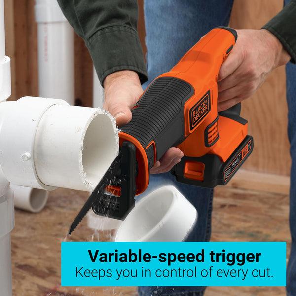 Black Decker 20V MAX* Cordless POWERCONNECT™ 7/8 In. Reciprocating Saw (Tool Only)