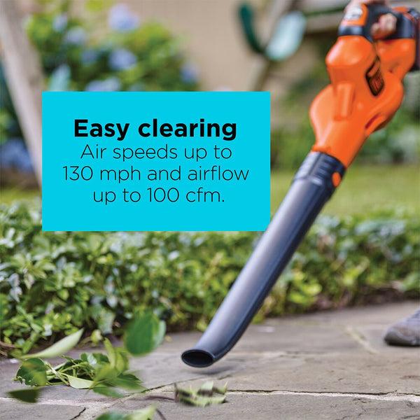 Black Decker 20V MAX* Cordless Sweeper With POWERBOOST™