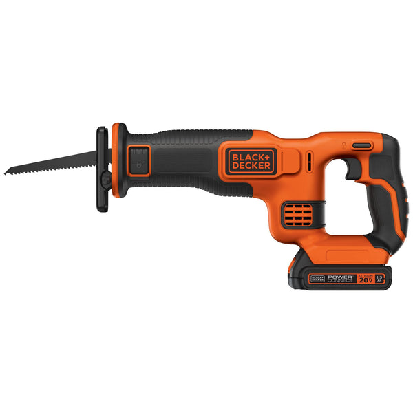 Black Decker 20V MAX* Cordless Variable Speed Reciprocating Saw